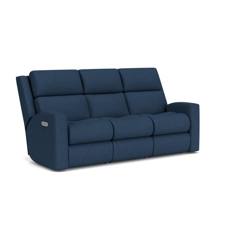 Flexsteel Score Power Reclining Fabric Sofa 2805-62L-137-40 IMAGE 1