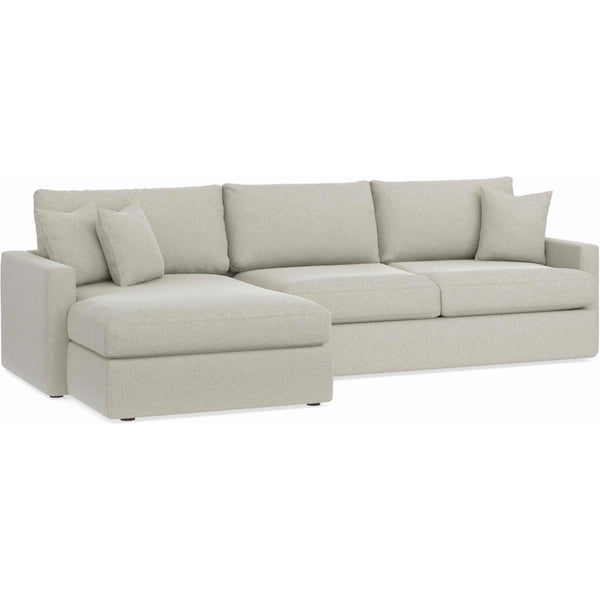 Bassett Allure Fabric 2 pc Sectional 2611-LCSECT FC222-11 IMAGE 1