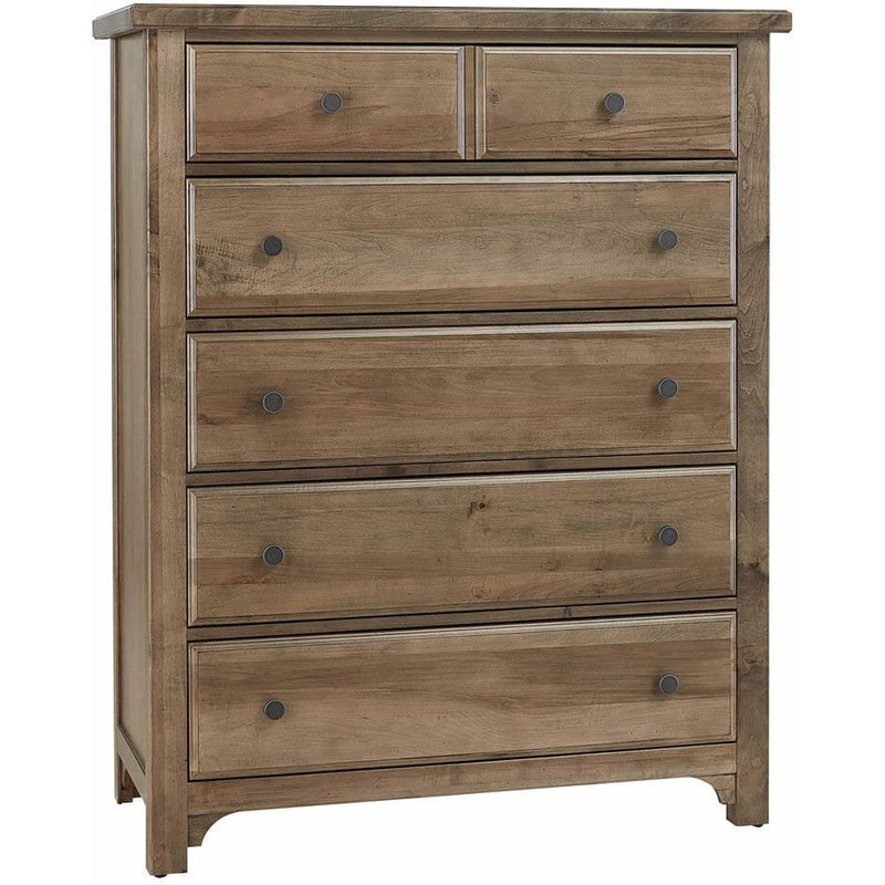 Vaughan-Bassett Cool Farmhouse 5-Drawer Chest 800-115 IMAGE 1