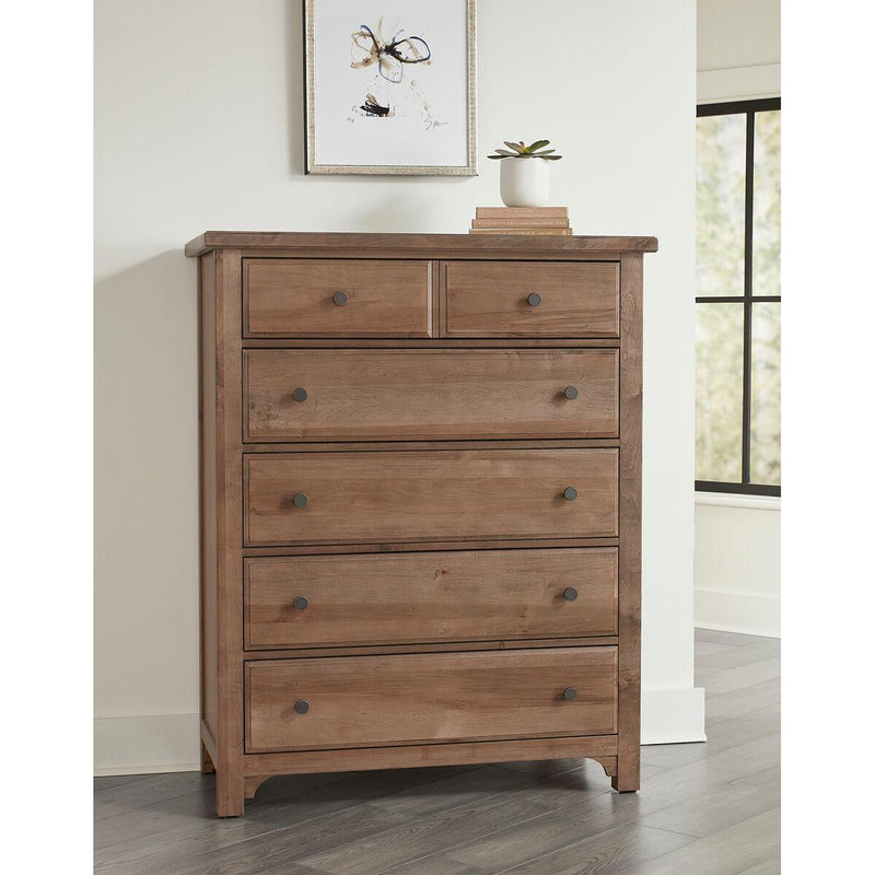 Vaughan-Bassett Cool Farmhouse 5-Drawer Chest 800-115 IMAGE 2