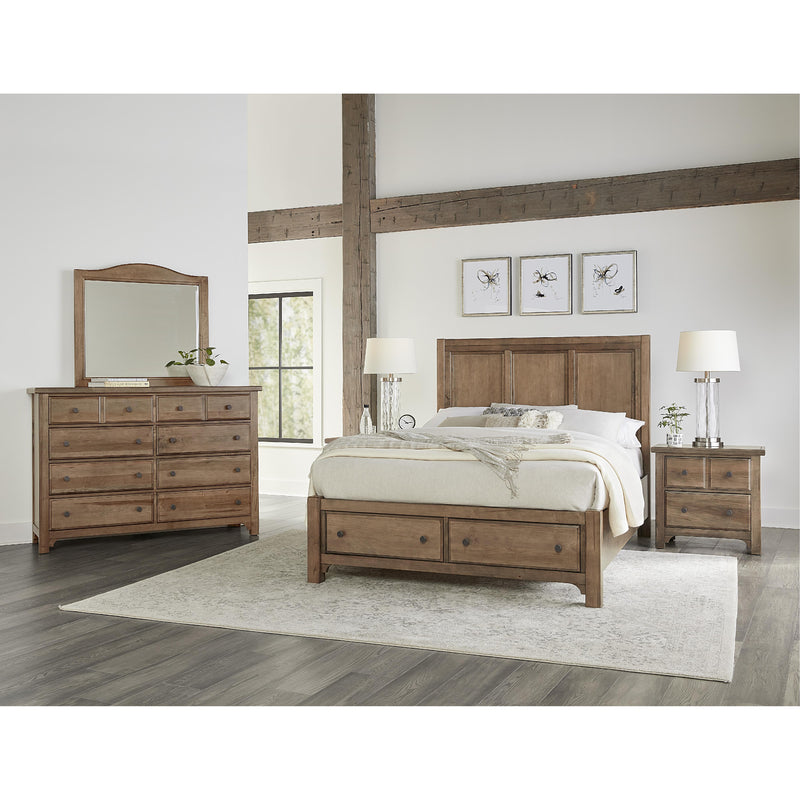 Vaughan-Bassett Cool Farmhouse 800-227 2 Drawer Night Stand - Natural IMAGE 6