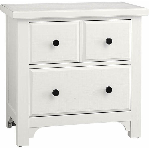 Vaughan-Bassett Cool Farmhouse 2-Drawer Nightstand 804-227 IMAGE 1