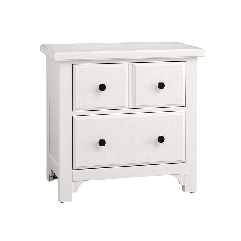 Vaughan-Bassett Cool Farmhouse 2-Drawer Nightstand 804-227 IMAGE 1