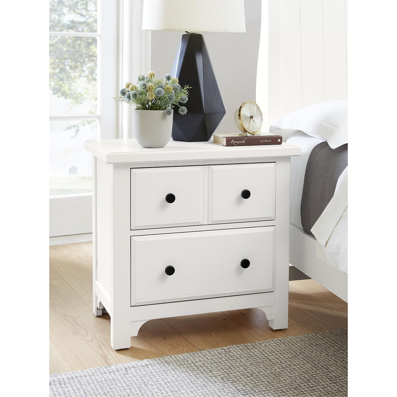 Vaughan-Bassett Cool Farmhouse 2-Drawer Nightstand 804-227 IMAGE 3