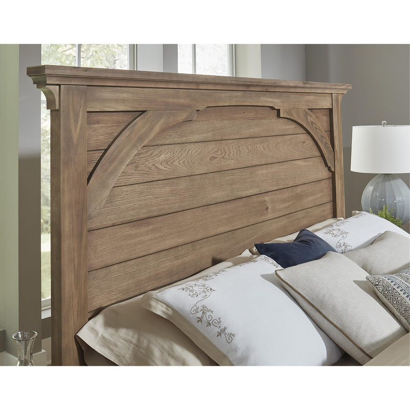 Vaughan-Bassett Vista King Mansion Bed with Storage 771-669-066B-502-666 IMAGE 3