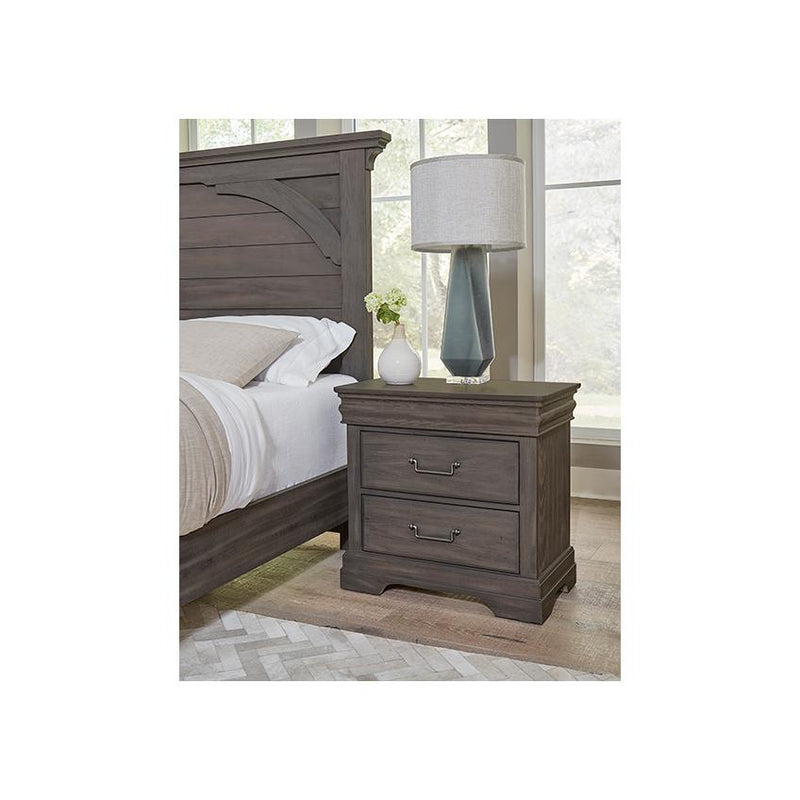 Vaughan-Bassett Vista 2-Drawer Nightstand 772-226 IMAGE 3