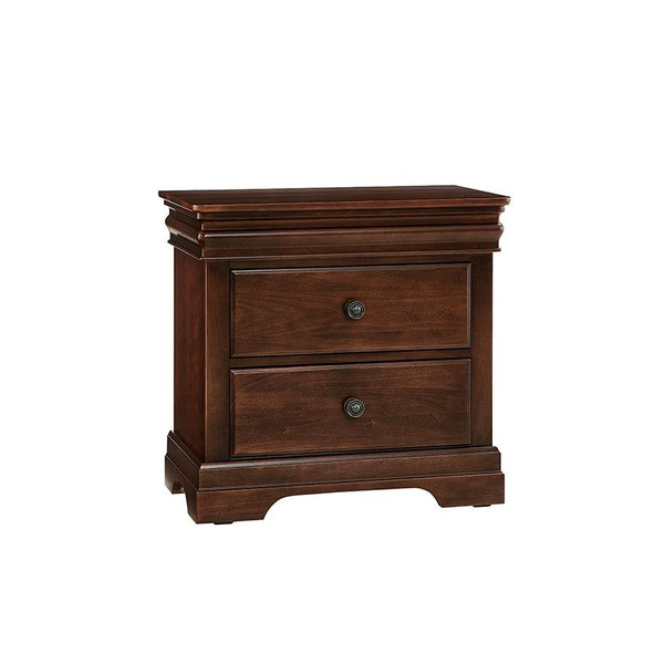 Vaughan-Bassett Vista 2-Drawer Nightstand 770-226 IMAGE 1