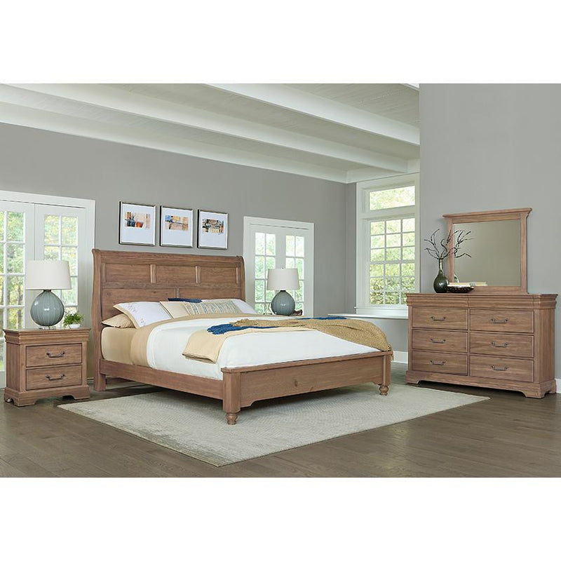 Vaughan-Bassett Vista 2-Drawer Nightstand 771-226 IMAGE 2