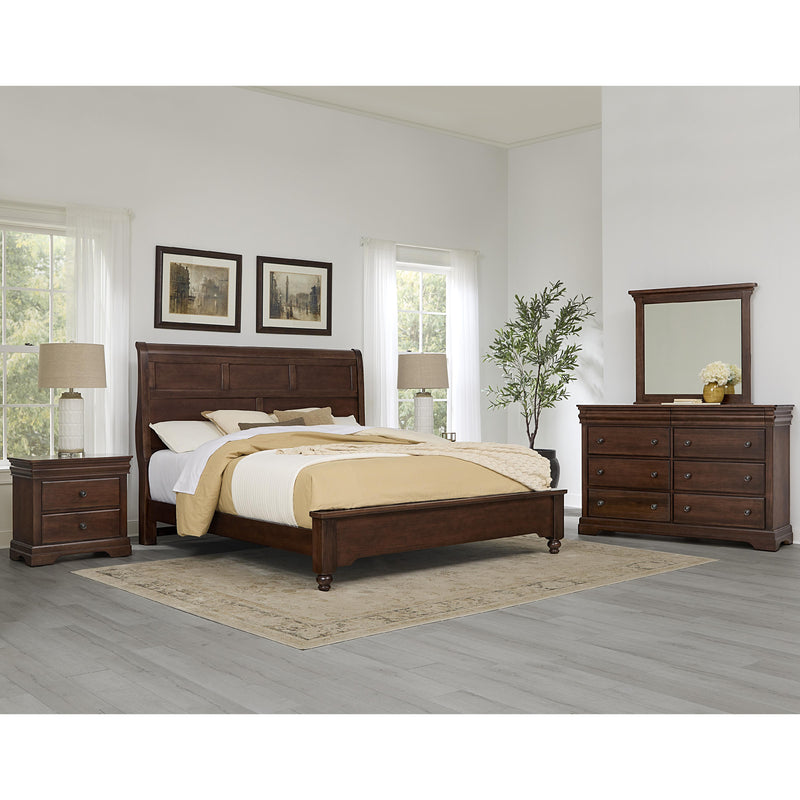 Vaughan-Bassett Vista King Mansion Bed 770-663-166-922-MS1 IMAGE 2