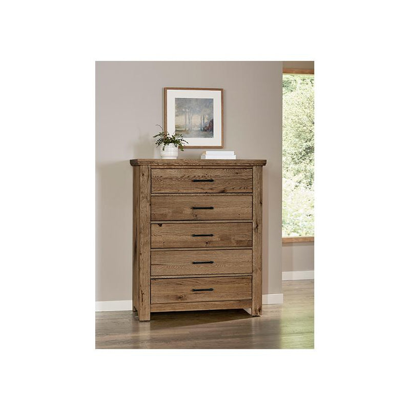 Vaughan-Bassett Yellowstone 5-Drawer Chest 782-115 IMAGE 2