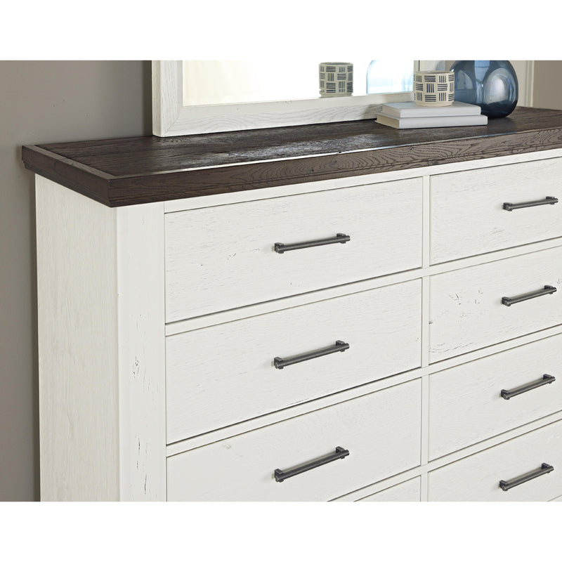 Vaughan-Bassett Yellowstone 784-002 8 Drawer Dresser - White & Buckskin IMAGE 7