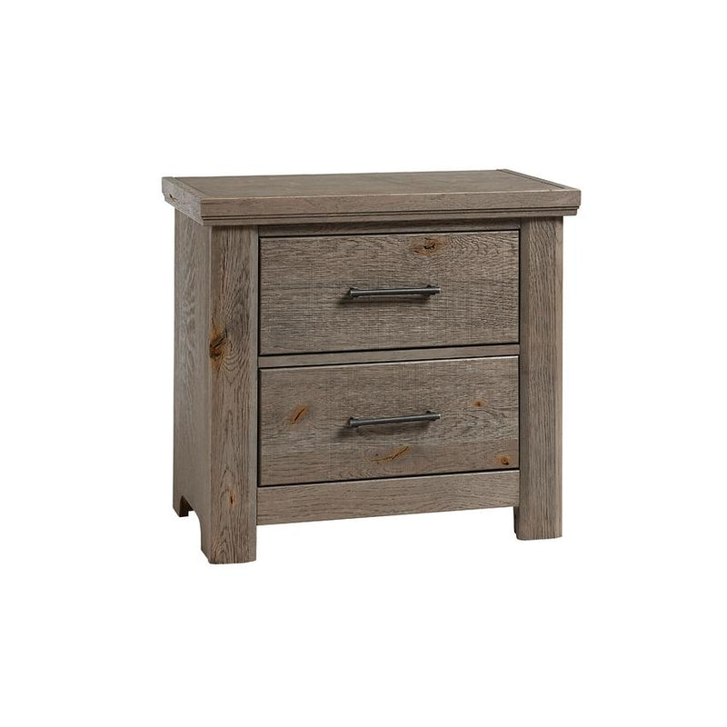 Vaughan-Bassett Yellowstone 2-Drawer Nightstand 780-227 IMAGE 1