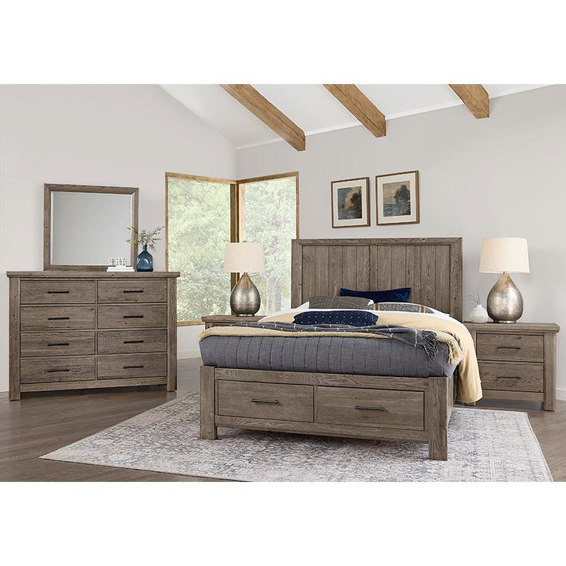 Vaughan-Bassett Yellowstone 2-Drawer Nightstand 780-227 IMAGE 3