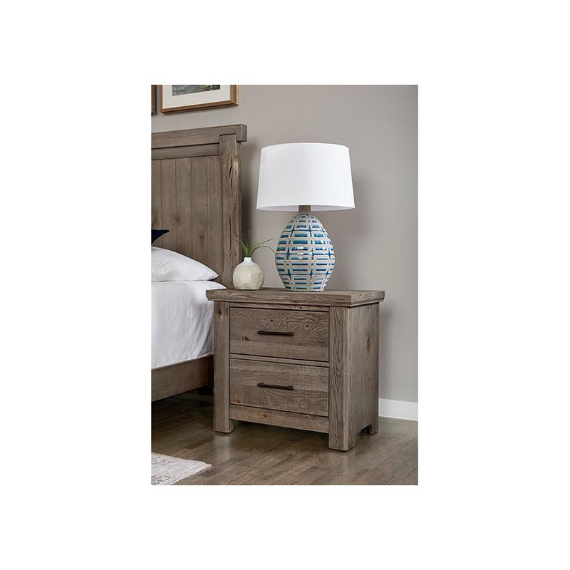 Vaughan-Bassett Yellowstone 2-Drawer Nightstand 780-227 IMAGE 7