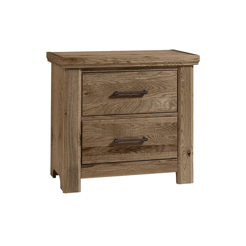 Vaughan-Bassett Yellowstone 2-Drawer Nightstand 782-227 IMAGE 1