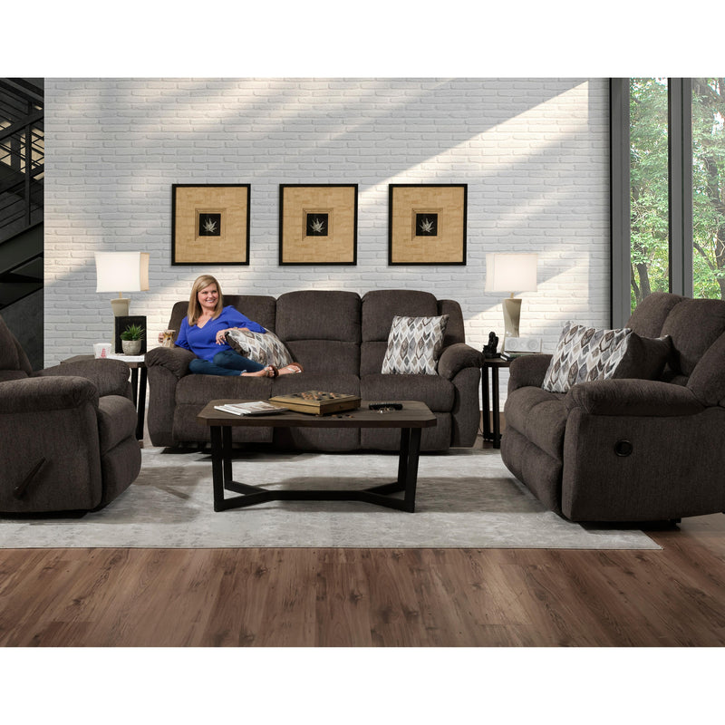 Homestretch Furniture Reclining Fabric Sofa Newport IMAGE 2