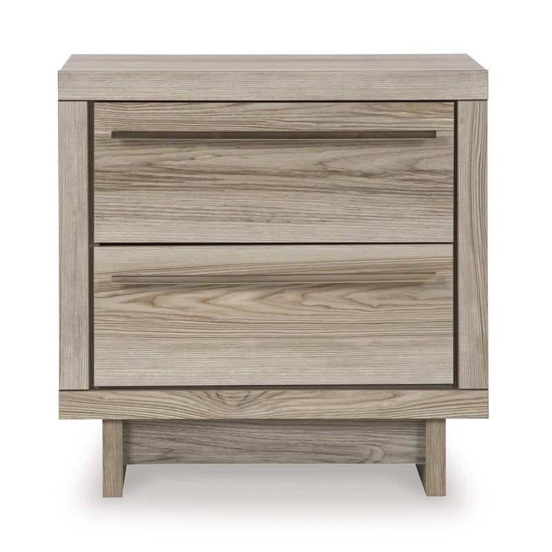 Signature Design by Ashley Hasbrick 2-Drawer Nightstand B2075-92 IMAGE 3