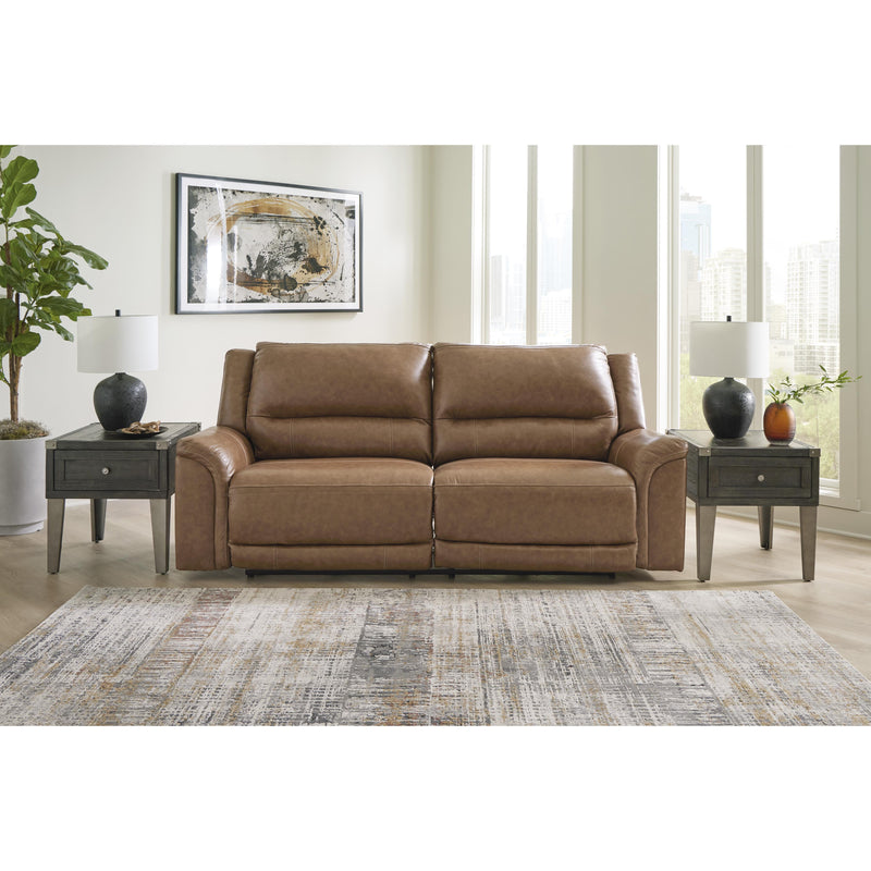 Signature Design by Ashley Trasimeno Power Reclining Leather Match Sofa U8281547 IMAGE 6