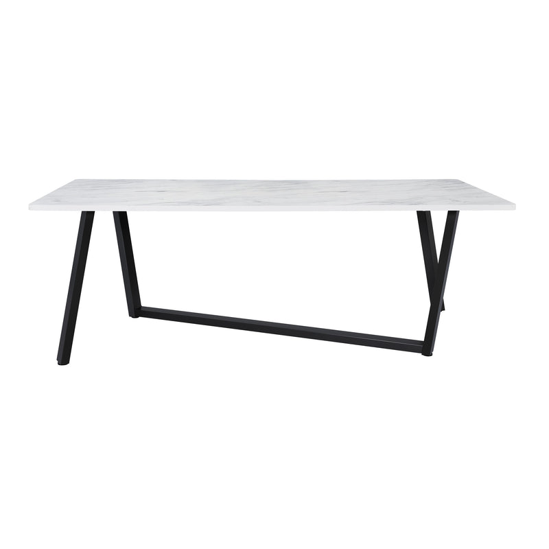 Coaster Furniture Mayer Dining Table with Faux Marble Top 193781 IMAGE 3