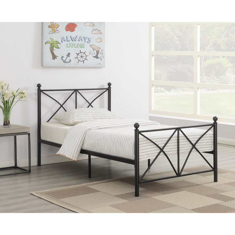 Coaster Furniture Hart 422755T Metal Platform Bed IMAGE 2