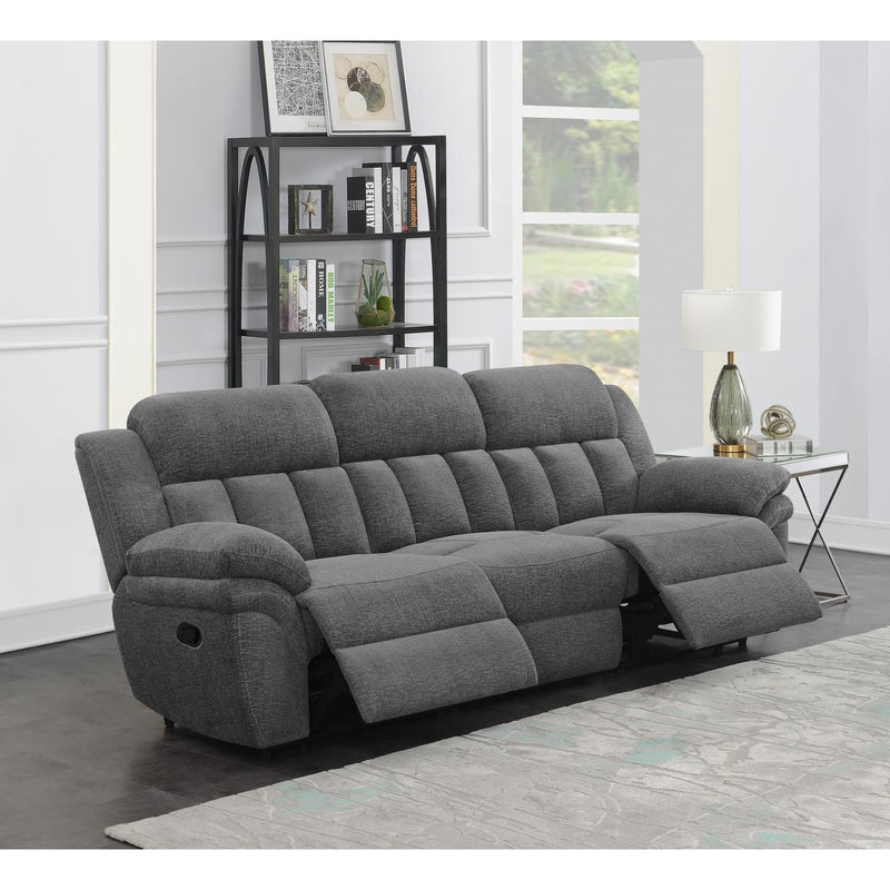 Coaster Furniture Bahrain Reclining Fabric Sofa 609541 IMAGE 2