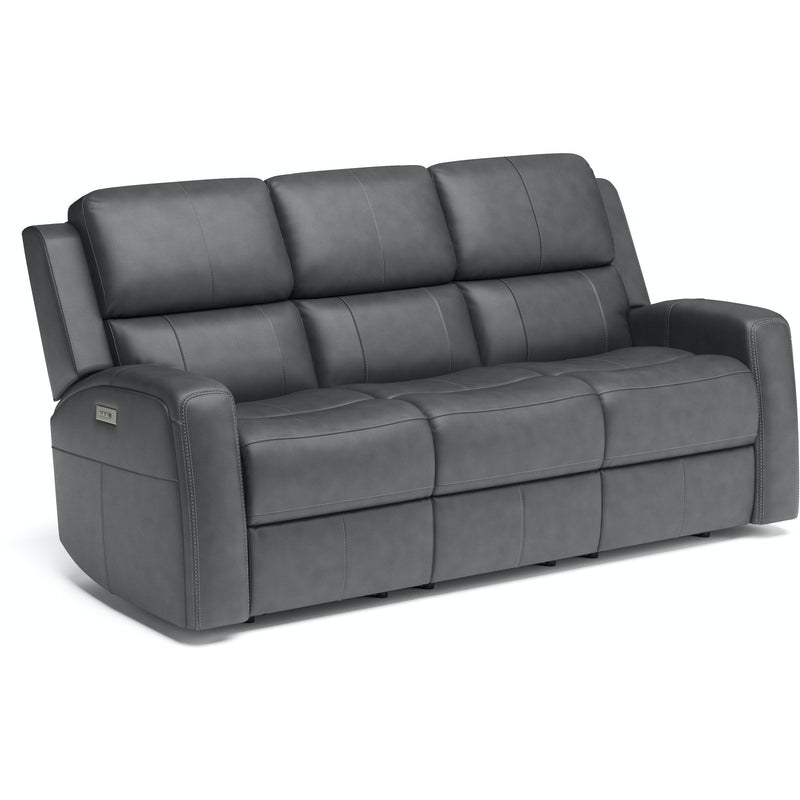 Flexsteel Linden Power Reclining Leather Match Sofa 1043-62PH 946-02 IMAGE 1