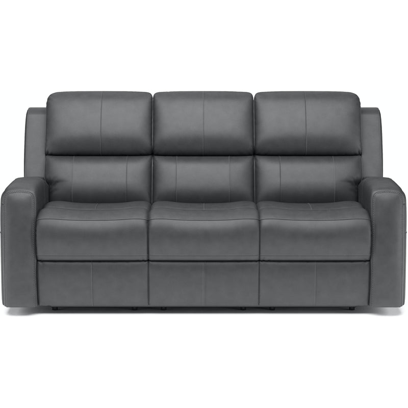 Flexsteel Linden Power Reclining Leather Match Sofa 1043-62PH 946-02 IMAGE 2