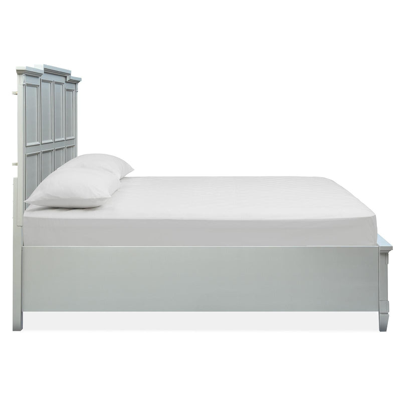 Magnussen Glenbrook King Panel Bed with Storage B5668-55R/B5668-64H/B5668-65F IMAGE 4