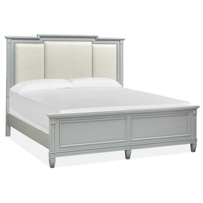 Magnussen Glenbrook Queen Upholstered Panel Bed B5668-54F/B5668-54R/B5668-55H IMAGE 1