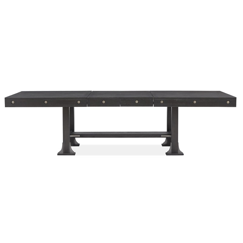 Magnussen Sierra Dining Table with Trestle Base D5665-21B/D5665-21T IMAGE 4