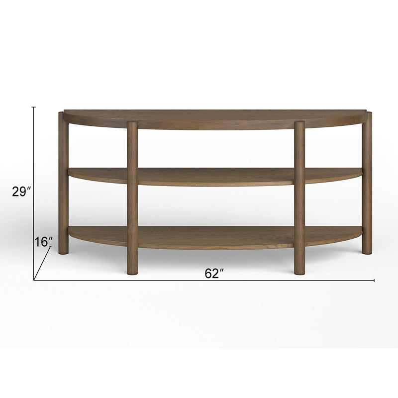 Magnussen Hadleigh Brown Sofa Table T5558-75 IMAGE 2