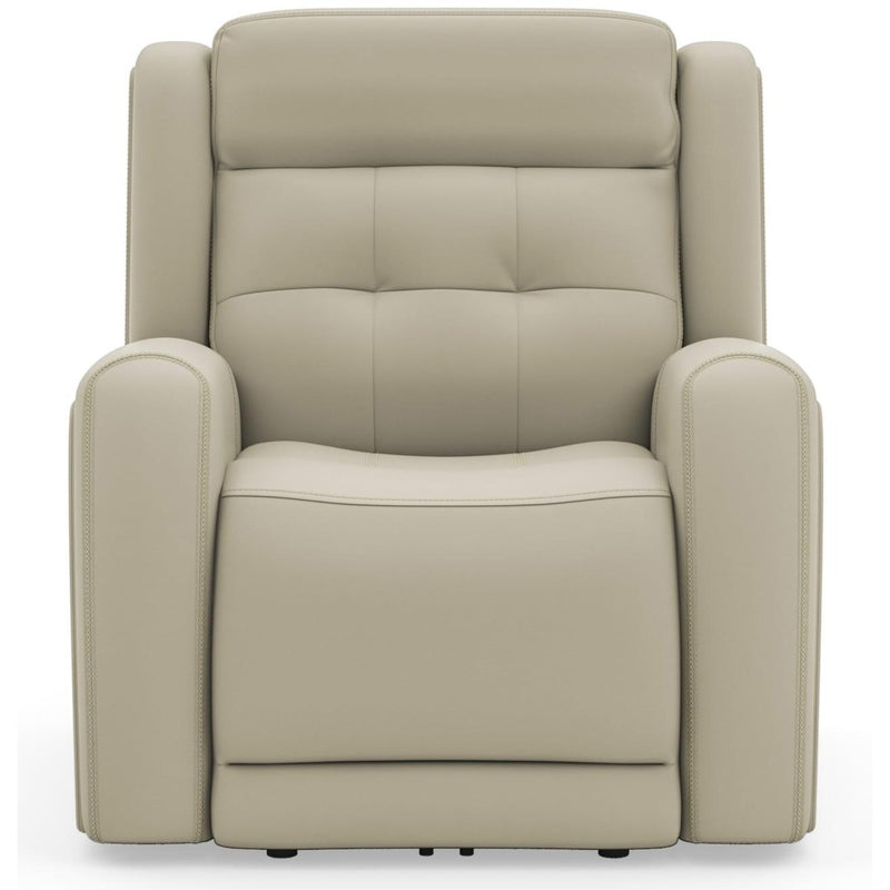 Flexsteel Grant Power Glider Leather Match Recliner 1480-54PH 009-11 IMAGE 2