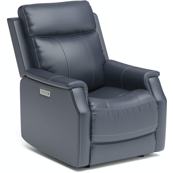 Flexsteel Easton Power Leather Match Recliner 1520-50PH 072-40 IMAGE 1