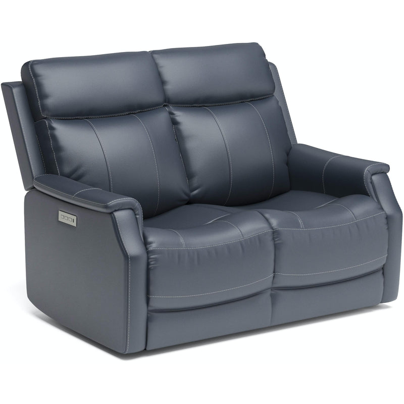 Flexsteel Easton Power Reclining Leather Match Loveseat 1520-60PH 072-40 IMAGE 1