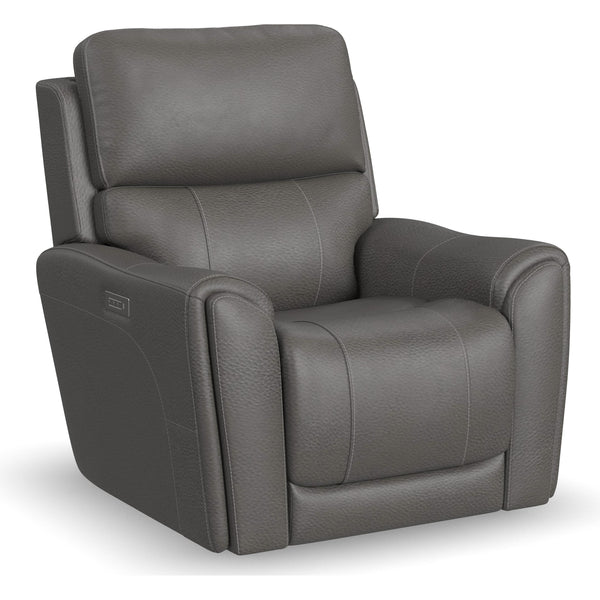 Flexsteel Carter Power Leather Look Recliner 1587-50PH 886-02 IMAGE 1