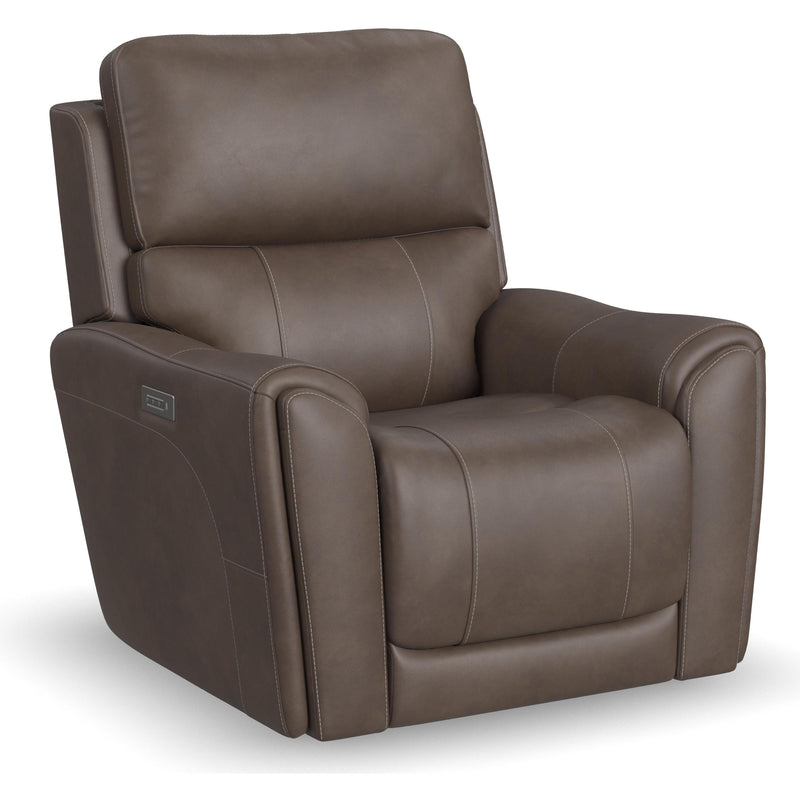 Flexsteel Carter Power Leather Look Recliner 1587-50PH 886-72 IMAGE 1