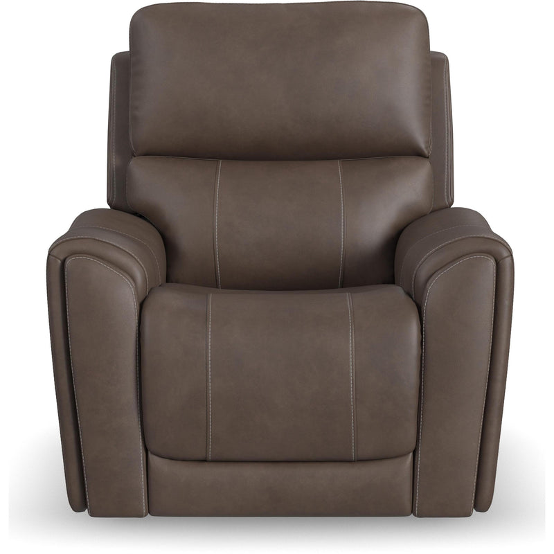 Flexsteel Carter Power Leather Look Recliner 1587-50PH 886-72 IMAGE 2