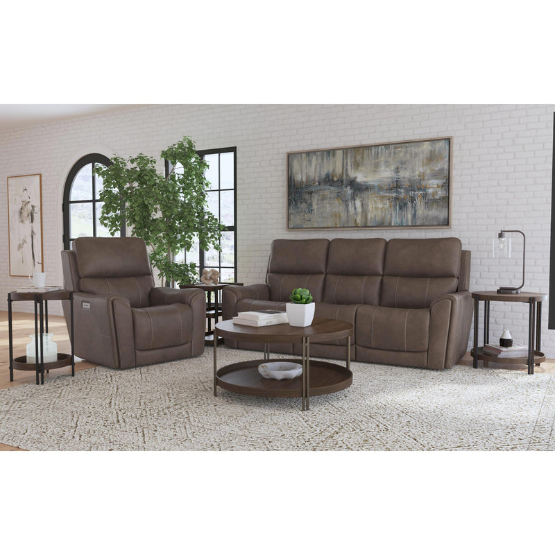 Flexsteel Carter Power Reclining Leather Look Sofa 1587-63PH 886-72 IMAGE 7