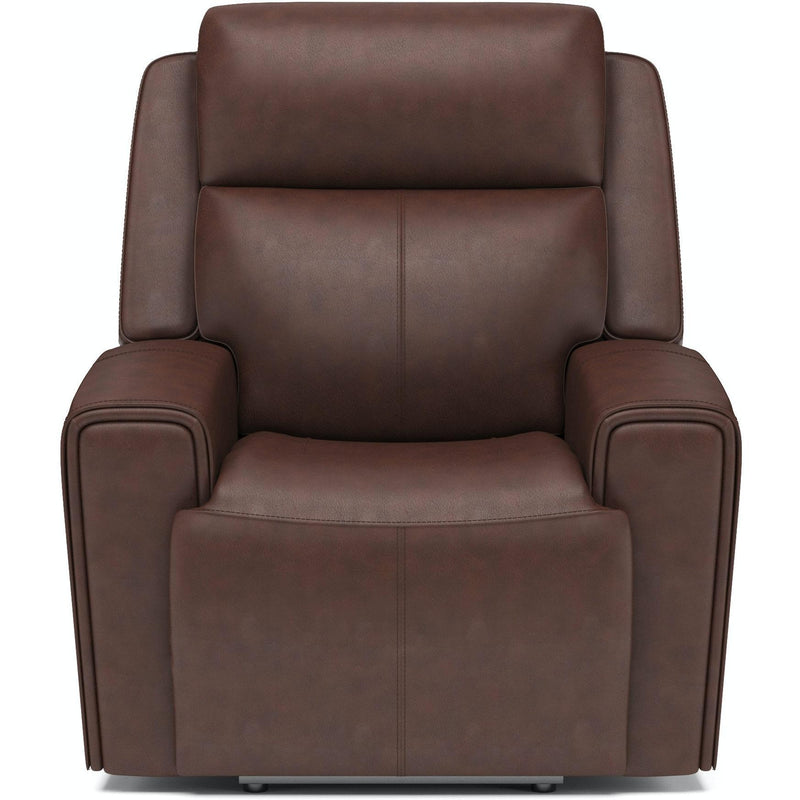 Flexsteel Barnett Power Leather Match Recliner 1601-50PH 030-54 IMAGE 2