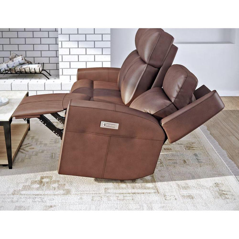 Flexsteel Barnett Power Reclining Leather Match Sofa 1601-62PH 030-54 IMAGE 3