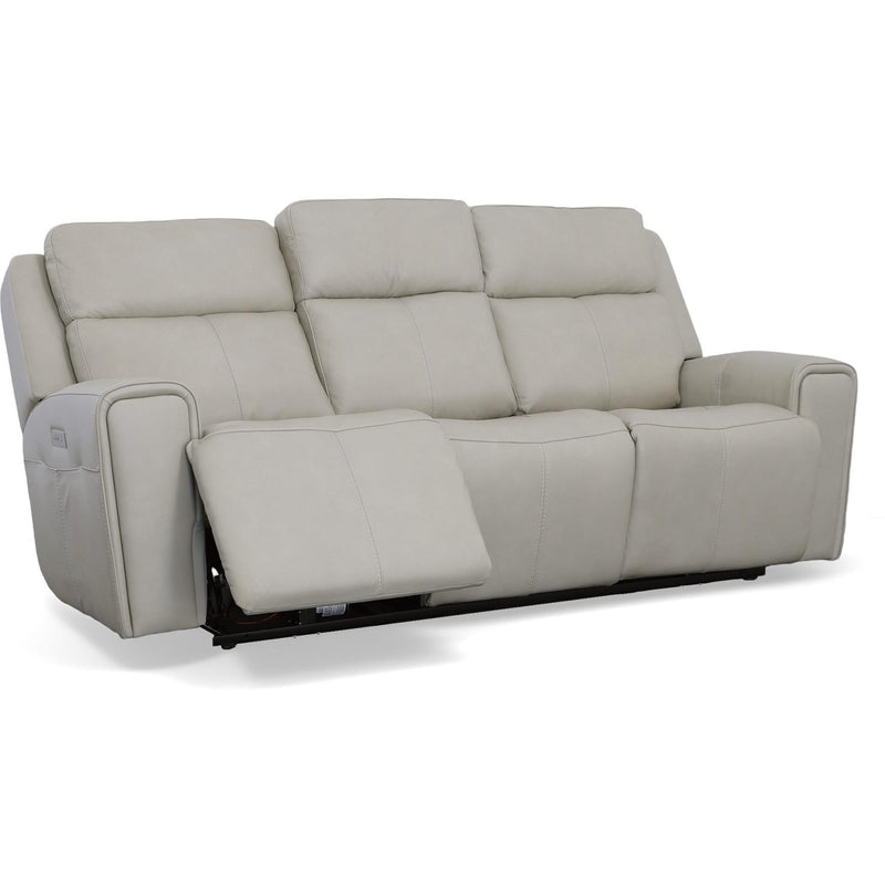 Flexsteel Barnett Power Reclining Leather Match Sofa 1601-62PH 030-01 IMAGE 2