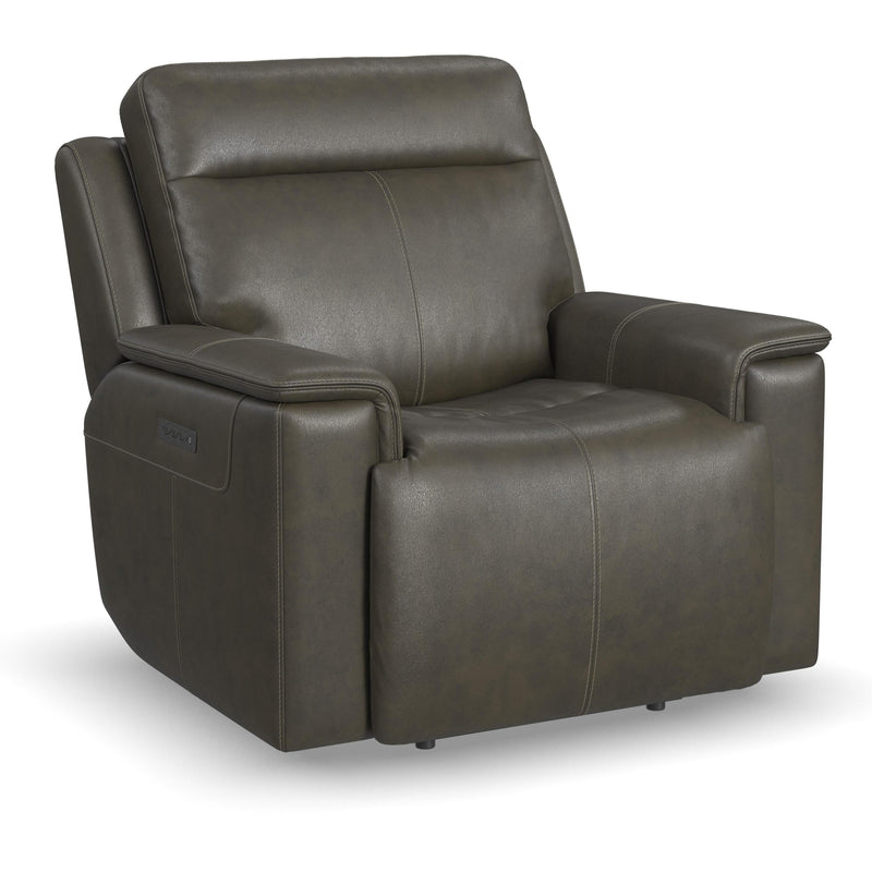 Flexsteel Odell Power Leather Match Recliner 1739-50PH 202-04 IMAGE 1