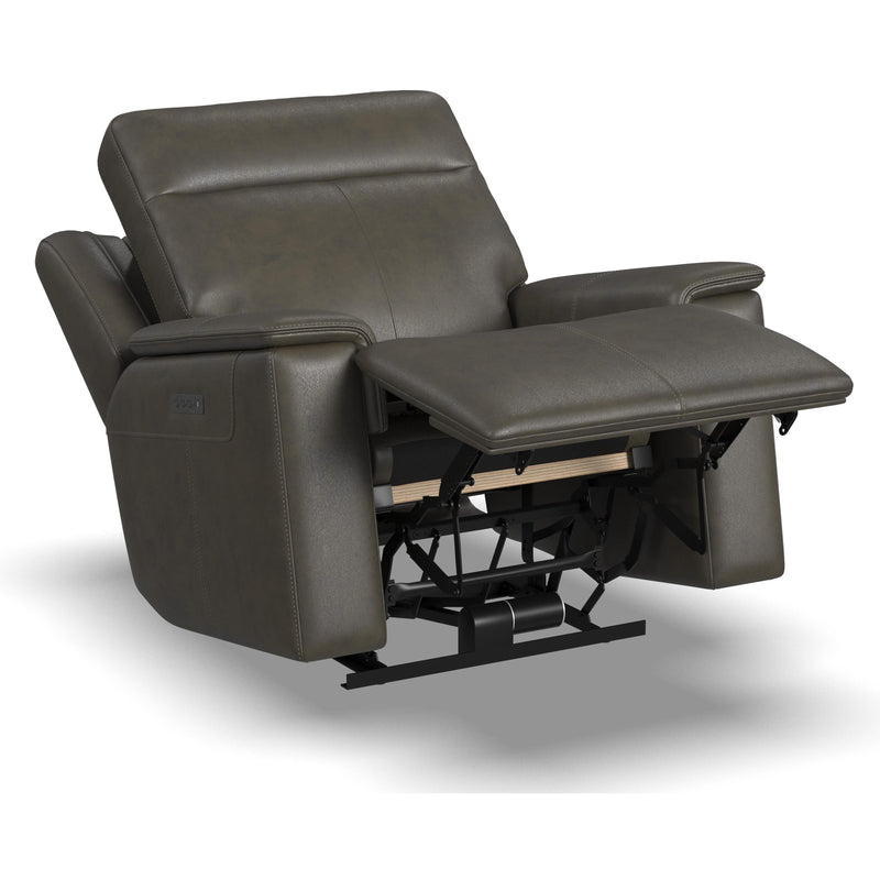 Flexsteel Odell Power Leather Match Recliner 1739-50PH 202-04 IMAGE 2