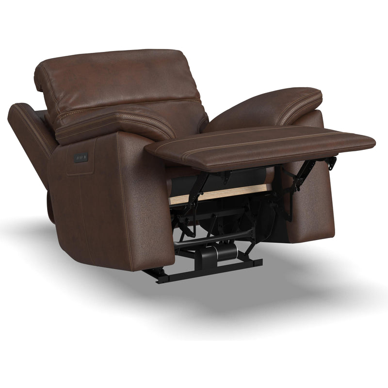 Flexsteel Jackson Power Leather Match Recliner 1759-50PH 202-70 IMAGE 2