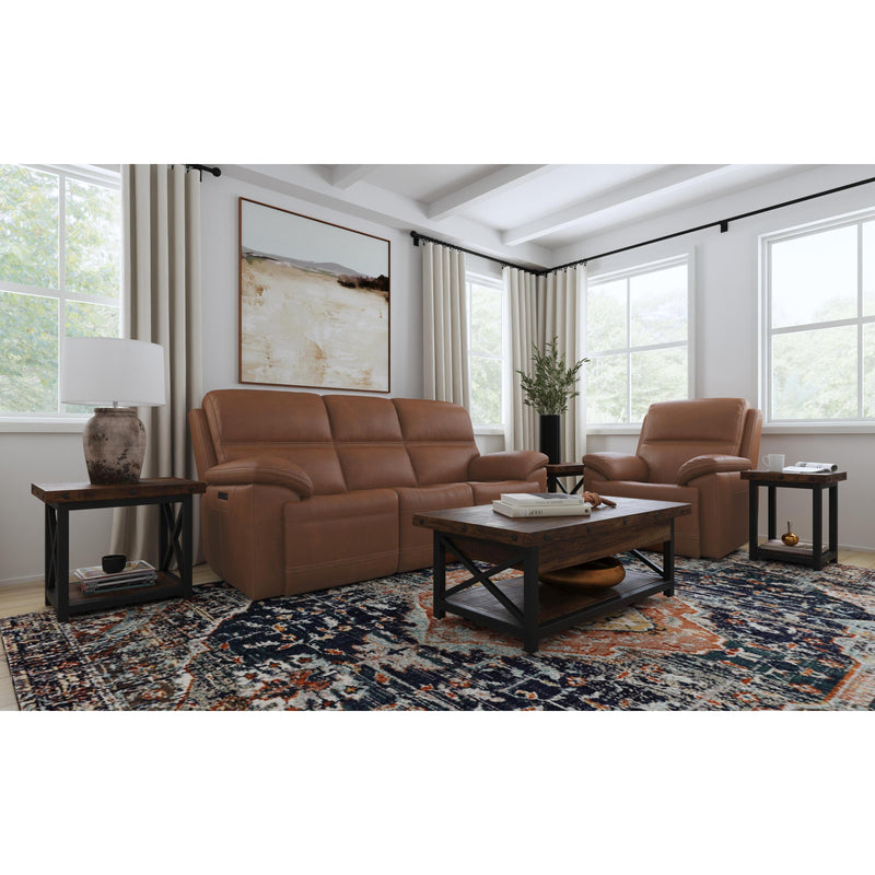 Flexsteel Jackson Power Reclining Leather Match Sofa 1759-62PH 202-72 IMAGE 5