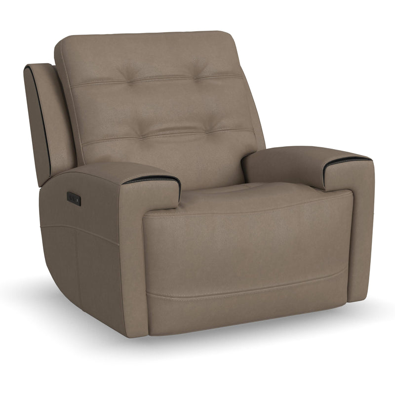 Flexsteel Iris Power Leather Match Recliner 1781-50PH 310-82 IMAGE 1