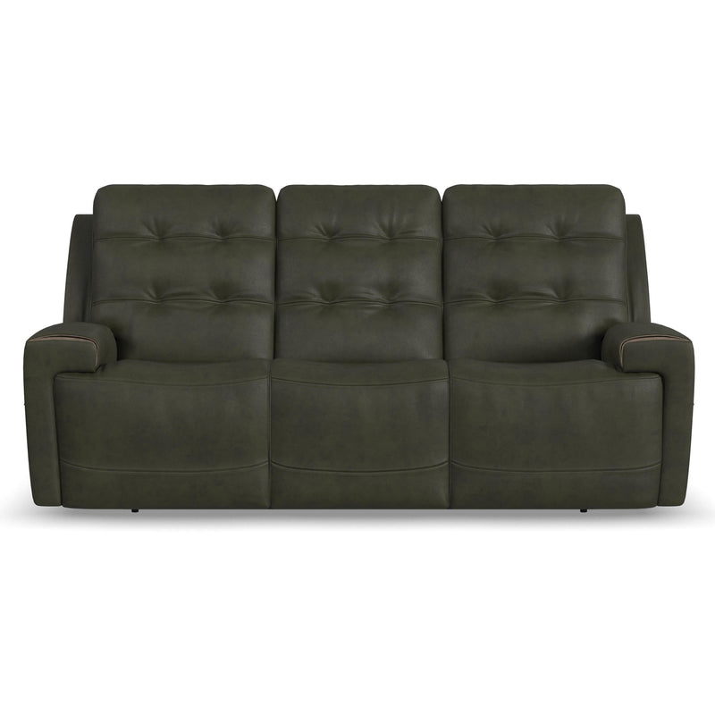 Flexsteel Iris Power Reclining Leather Match Sofa 1781-62PH 310-70 IMAGE 3