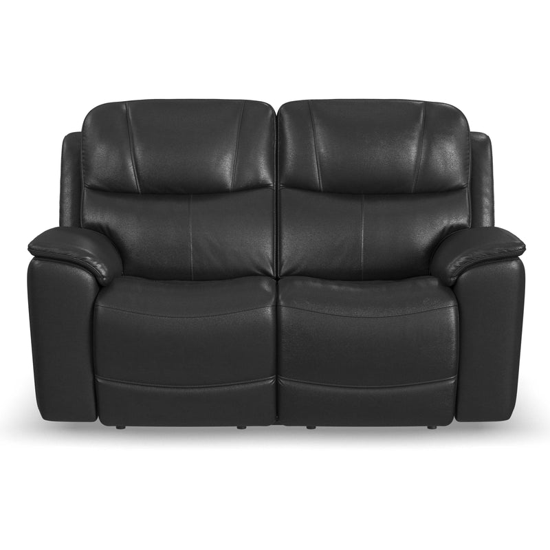 Flexsteel Crew Power Reclining Leather Match Loveseat 1783-60PH 633-00 IMAGE 3