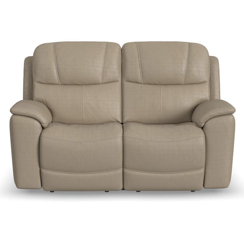 Flexsteel Crew Power Reclining Leather Match Loveseat 1783-60PH 633-01 IMAGE 3