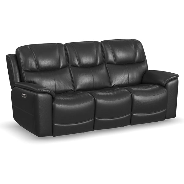 Flexsteel Crew Power Reclining Leather Match Sofa 1783-62PH 633-00 IMAGE 1